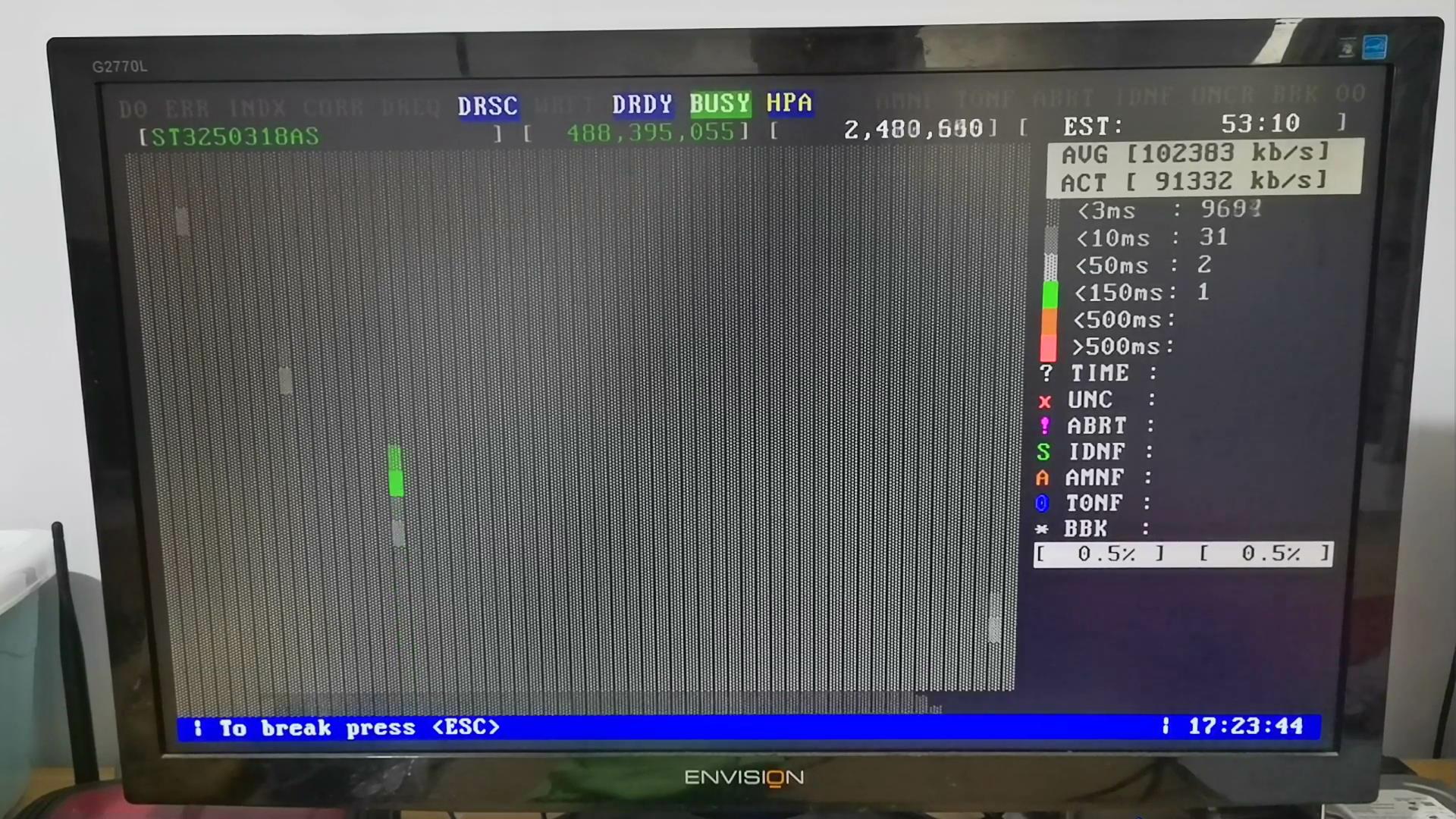 坏道修复，用MHDD软件修复电脑硬盘坏道图文教程,移动硬盘也可以