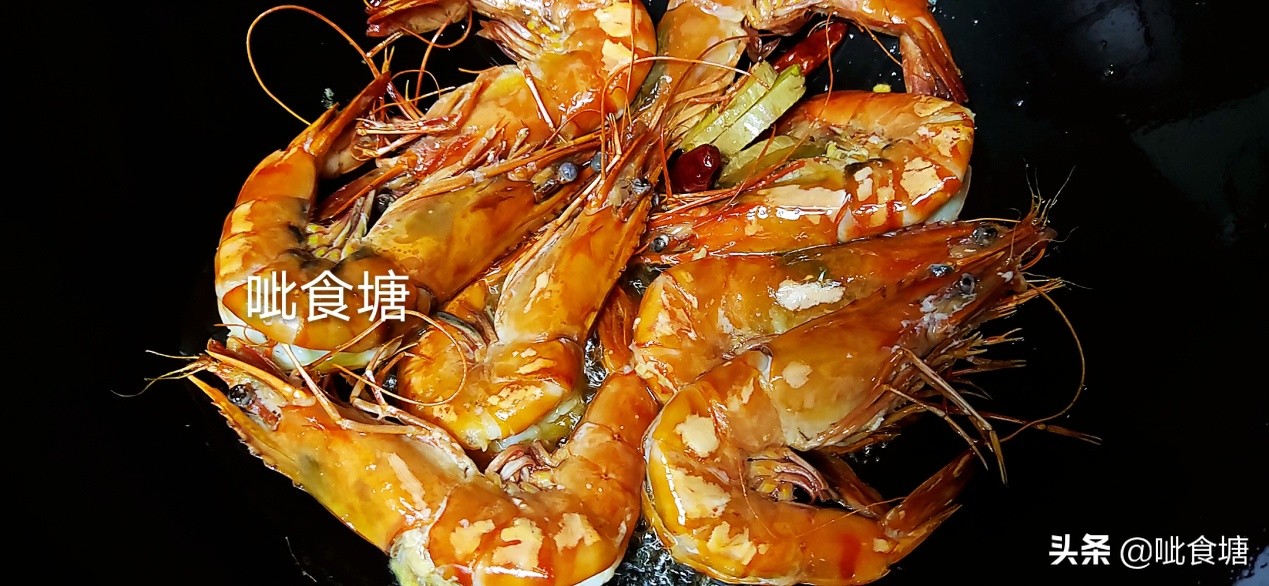 超级大黑虎虾最好吃的5种做法,大虎虾最好吃的5种做法