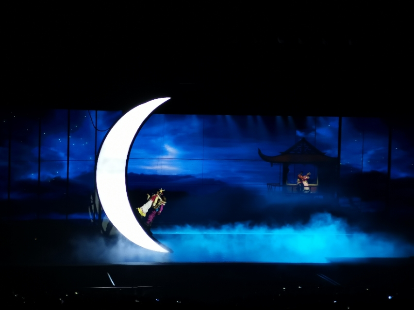 丽江千古情景位置,丽江千古情景区马帮广场