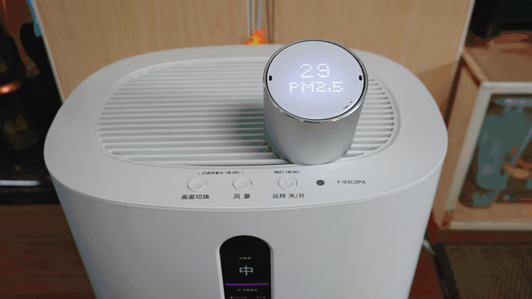 居家隔离必备电器,松下空气净化器f-93c0px评测