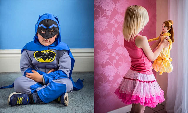 女儿打扮成假小子,女儿像个假小子