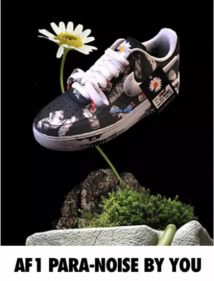 权志龙xAF1鞋面“刮”开居然这么秀？这刮的不是鞋是钱啊