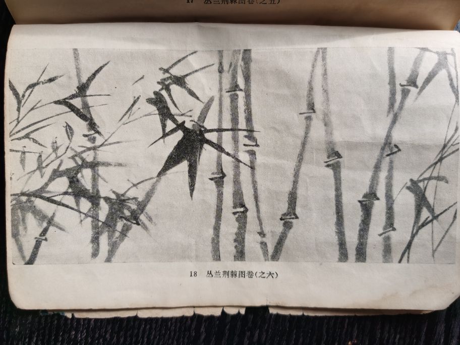 郑板桥水墨兰竹图,郑板桥水墨花鸟作品