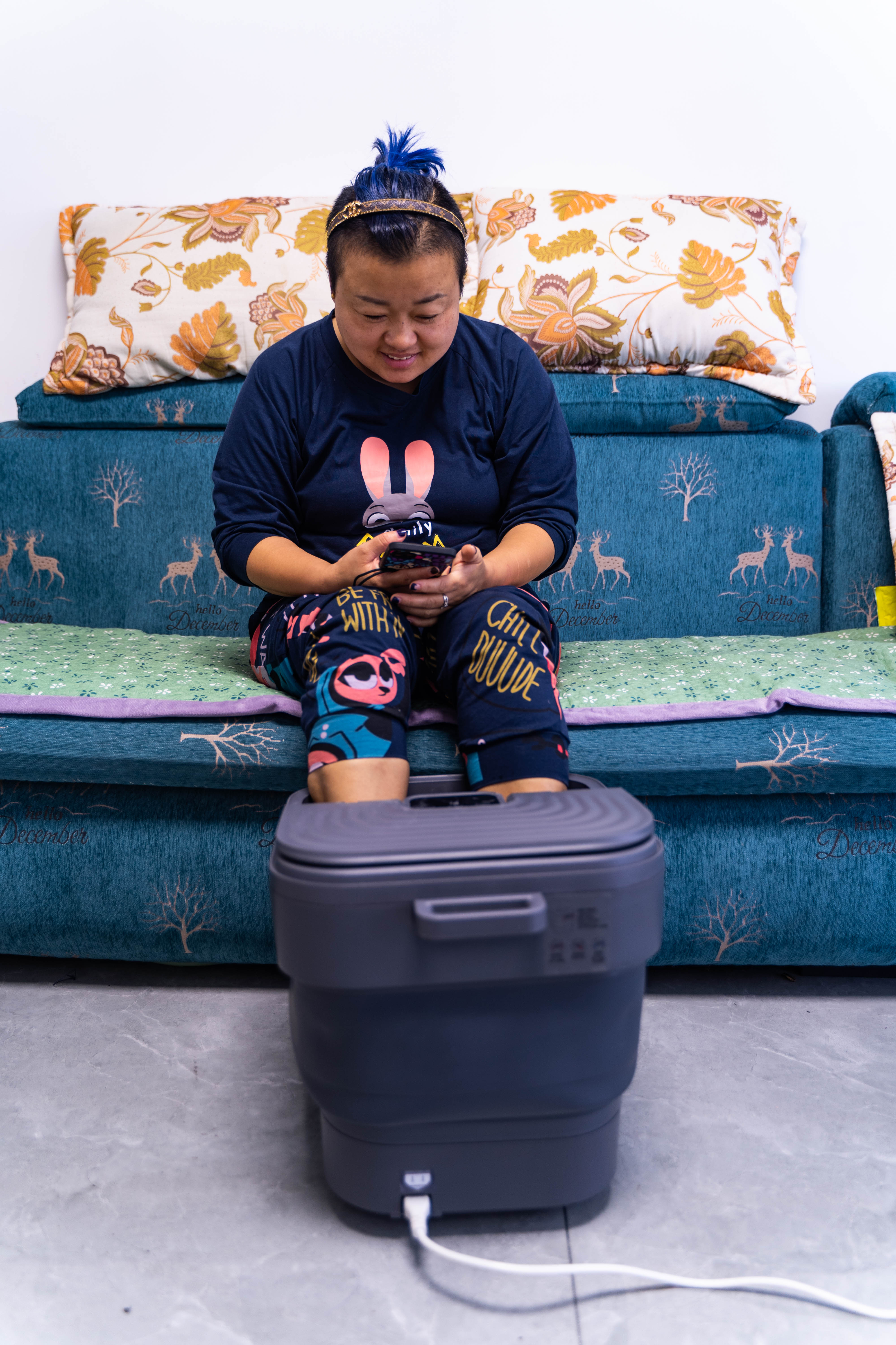 足浴桶可折叠泡脚桶,足浴桶折叠恒温