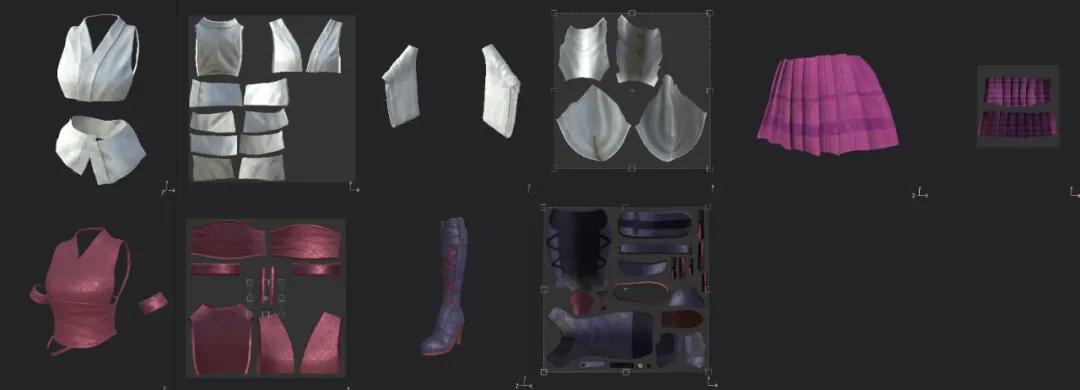 NPR到PBR八重樱二次设计创作