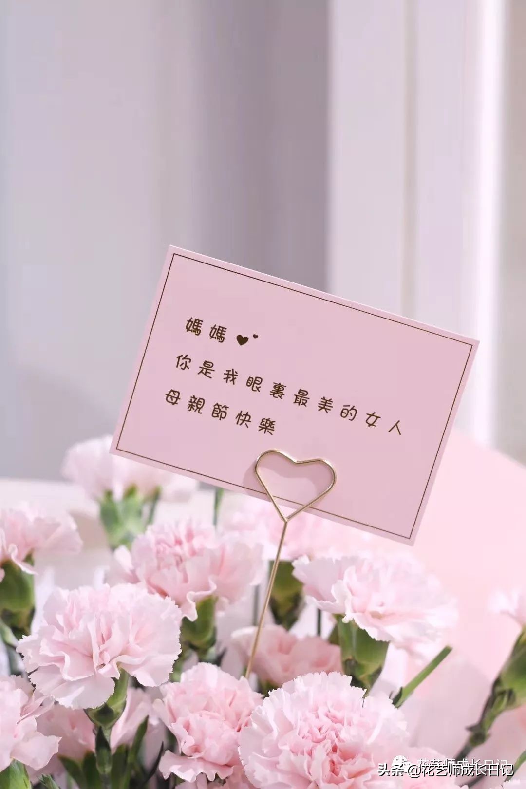 送给妈妈的手工花康乃馨,母亲节送妈妈什么颜色康乃馨