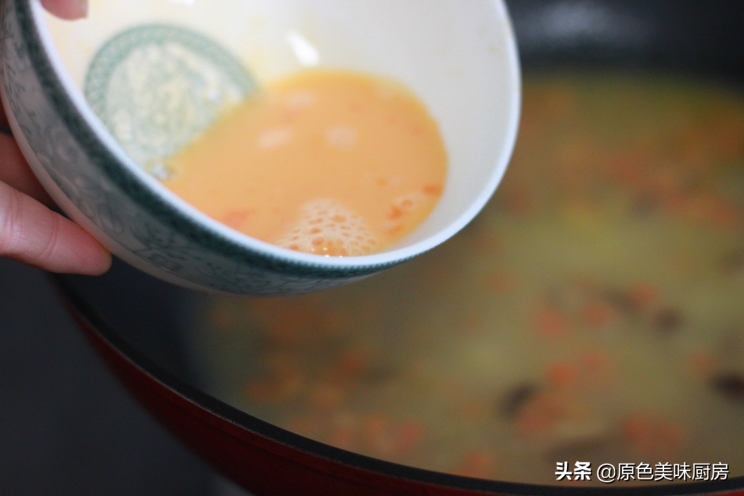 在家就能制作的芙蓉鲜蔬汤，成本价不到6元，吃一大碗不过瘾