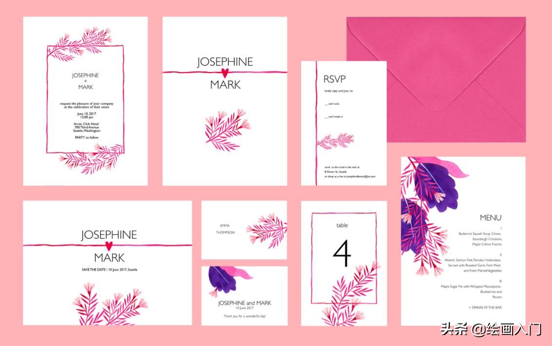 民族风插画简单又漂亮 (适合手绘的现代中国风插画)