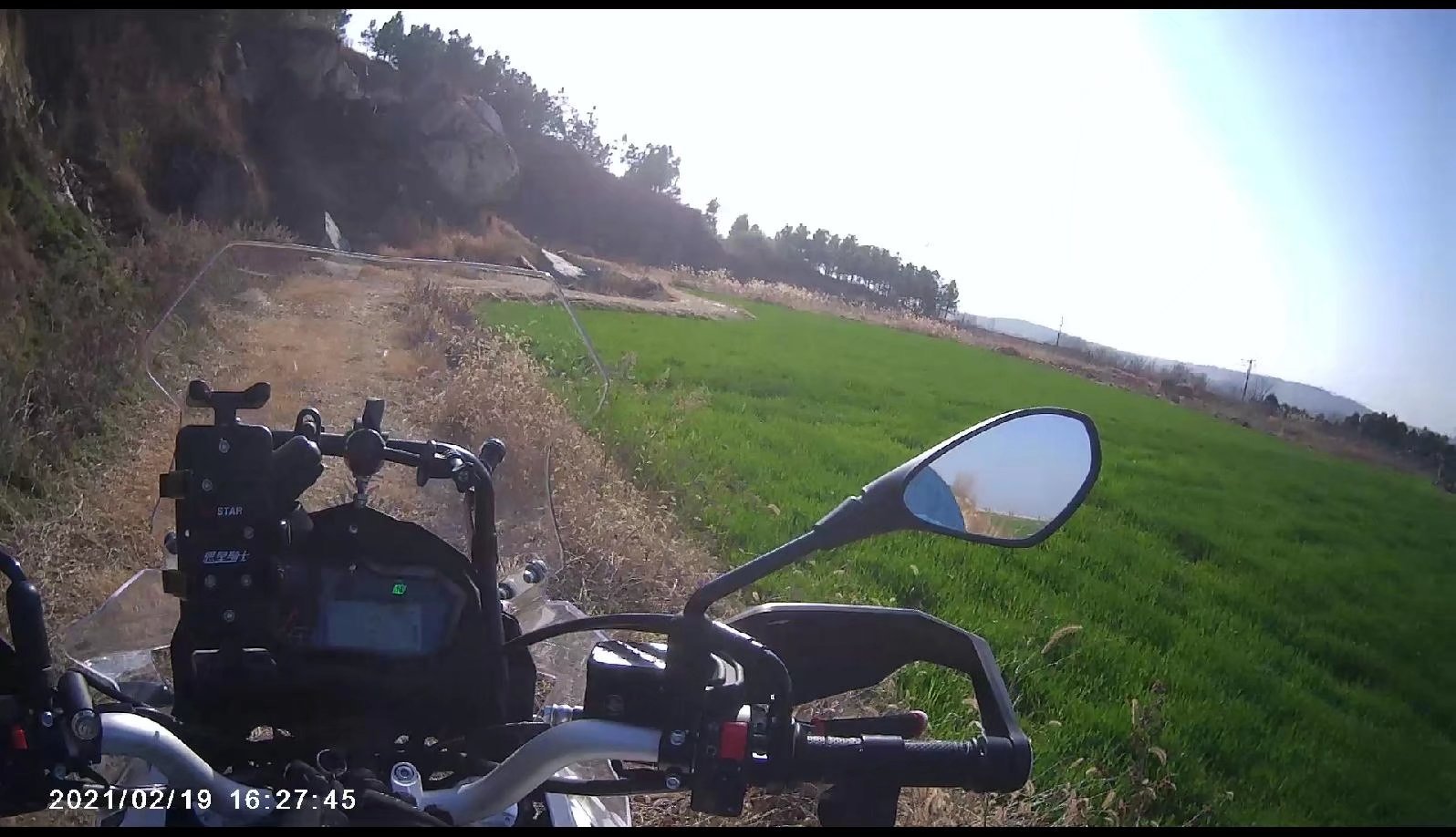 摩托周边旮旯游——探访蚌埠李楼鲁山寺遗址（上）