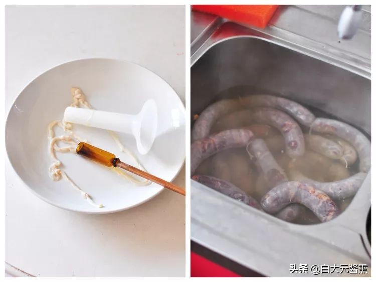 冬季香肠的做法最佳配方,年关将至熏腊肉灌香肠