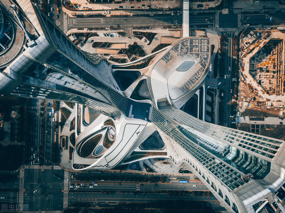 杭州地标性高楼,杭州双子塔高楼图