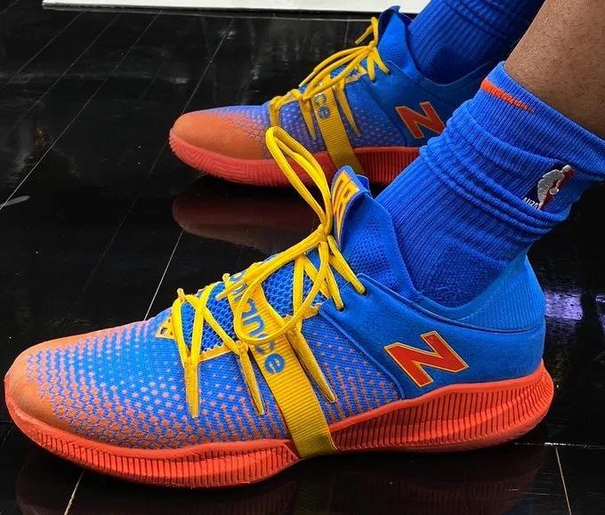 NBA球员上脚：雷霆球员的球鞋，施罗德和纳迪尔很帅气