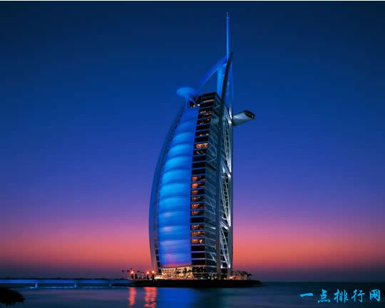 迪拜人工岛棕榈岛奇迹,迪拜棕榈岛标志性建筑