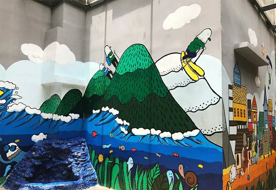 手绘墙绘必看,简单手绘墙绘