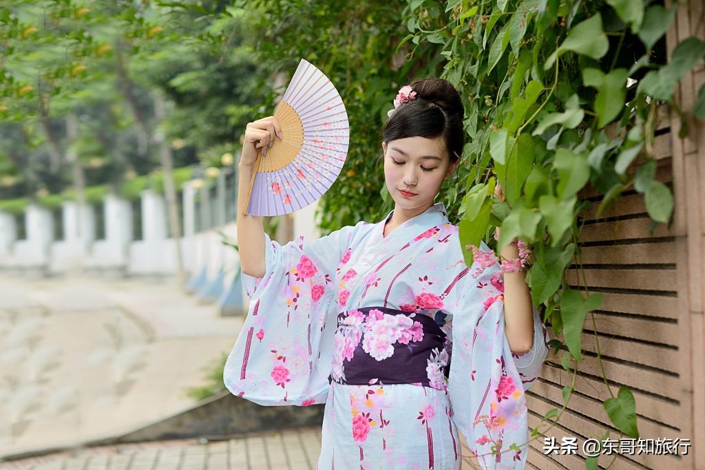 日本和服旅游拍照,日本和服一场时光的旅行