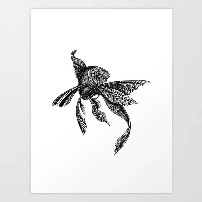 彩色插画手绘,黑白绘画人物procreate