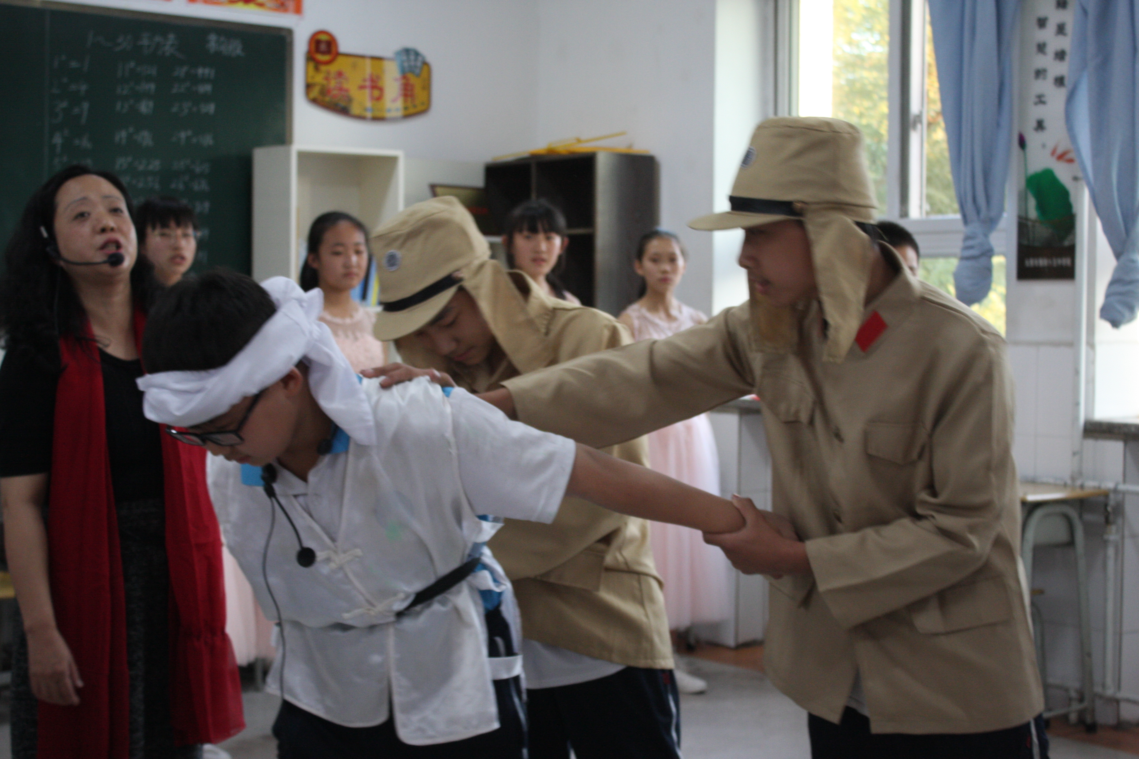 太原五中2018年合唱比赛,太原学校红歌比赛