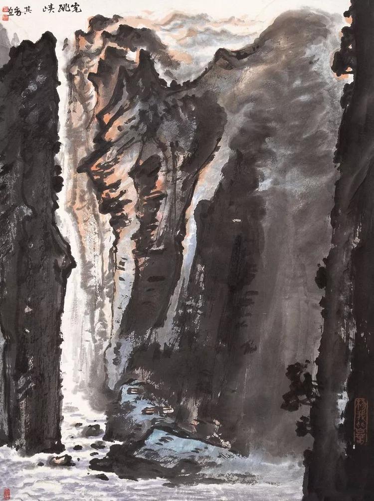 水墨画夜景欣赏,画夜景最好的中国画