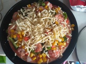 食蔬宝宝版披萨好吃又美味,宝宝鲜虾披萨简单做法