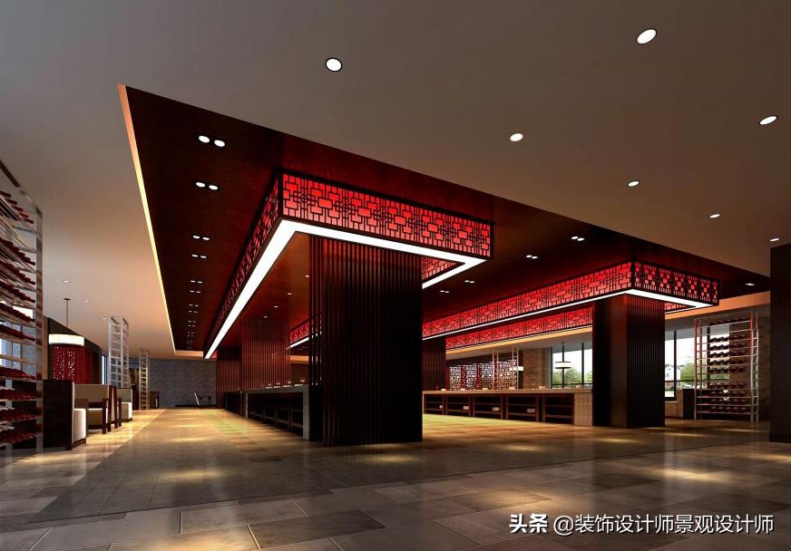 50平米禅意中医养生馆设计图,中医养生理疗会所设计