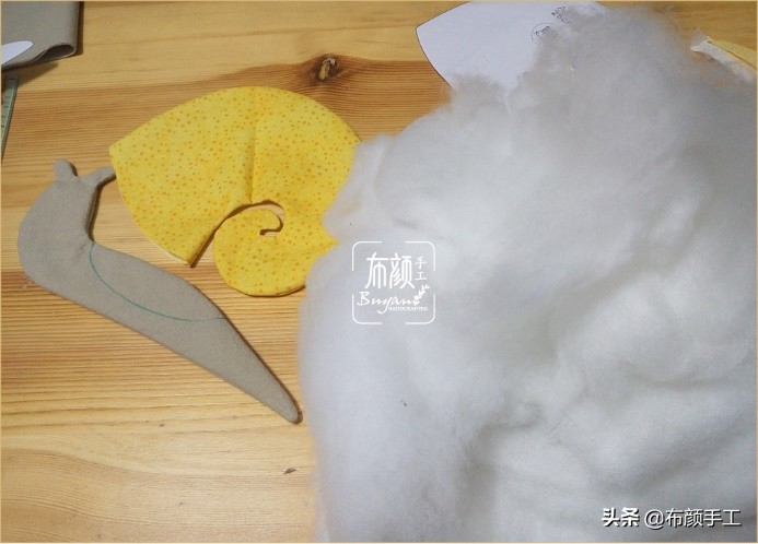 布艺兔子玩偶手工,牛仔布艺小熊手工