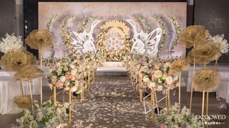 dodowed汇聚全球好婚礼,法式氛围婚礼策划方案