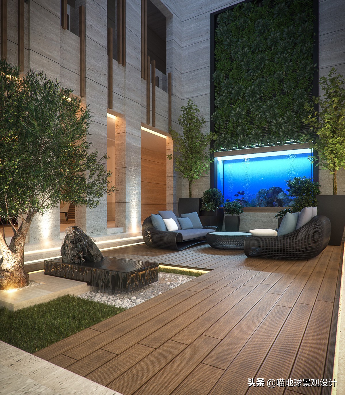 最好的庭院设计方案,私家庭院景观设计说明100字