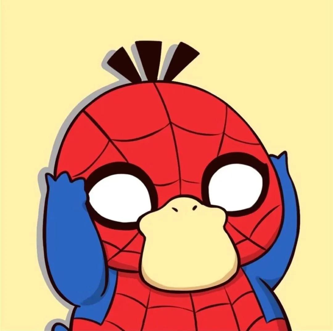 可达鸭头像图片,张嘴可达鸭头像