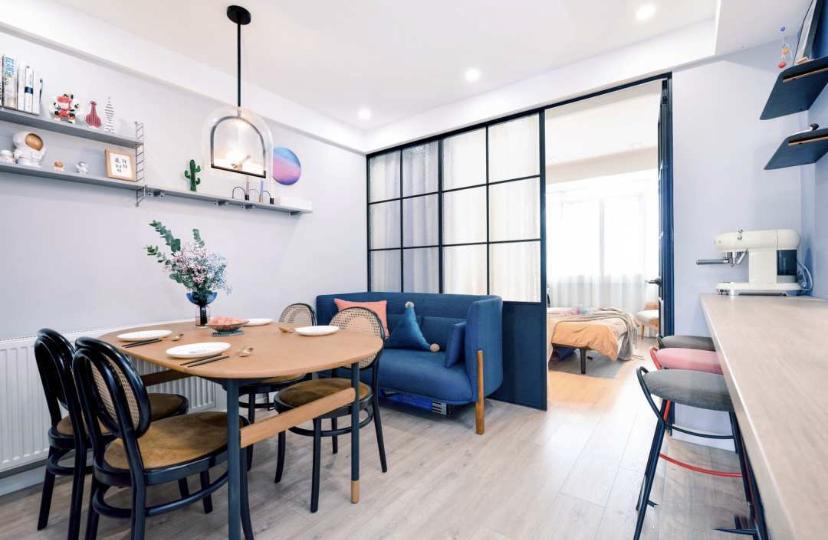 爆改上海100平老破小,女孩爆改老婆小20年