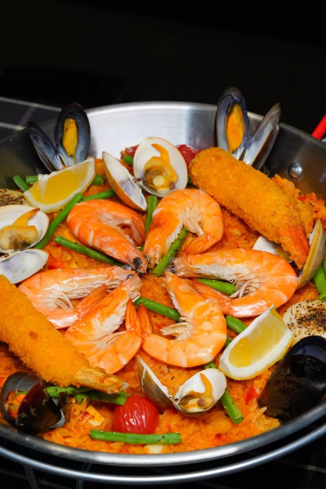 吃在济南｜超大大大号西班牙海鲜饭，海鲜比饭多！不服来战