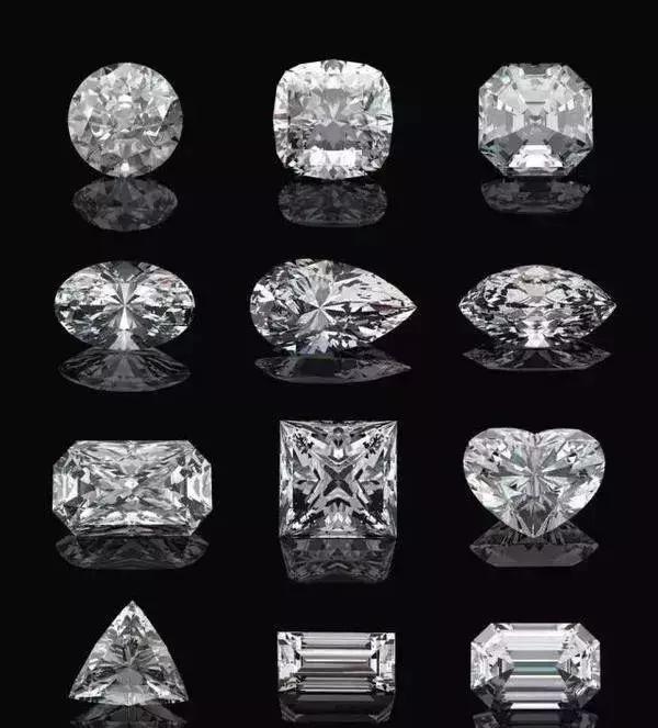 不同形状的钻石的优缺点,钻石什么形状的最好