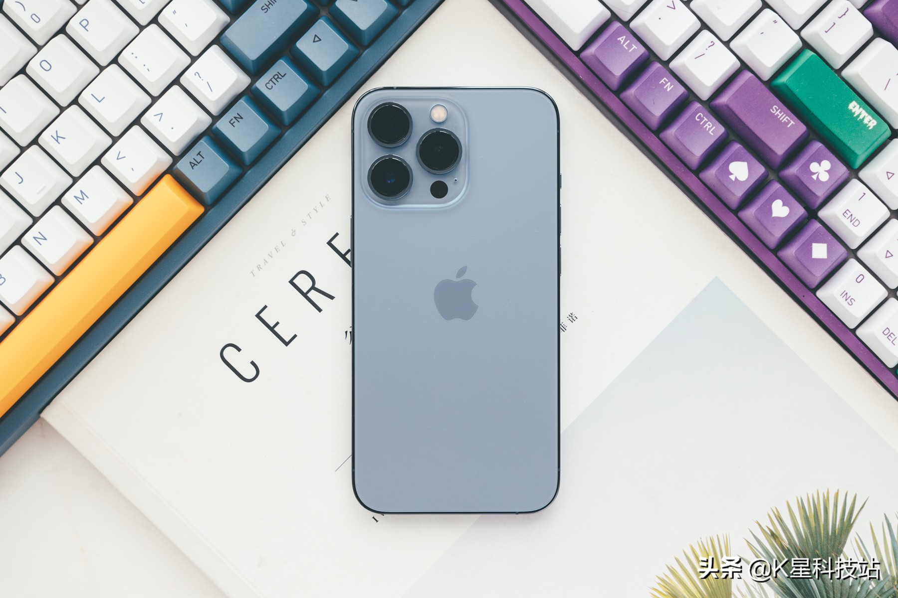 iphone13pro远峰蓝配透明壳,iphone13pro远峰蓝开箱