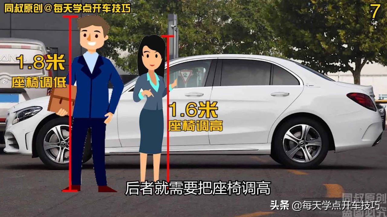 如何调整主驾驶座椅坐姿,驾驶座椅最舒服的坐姿