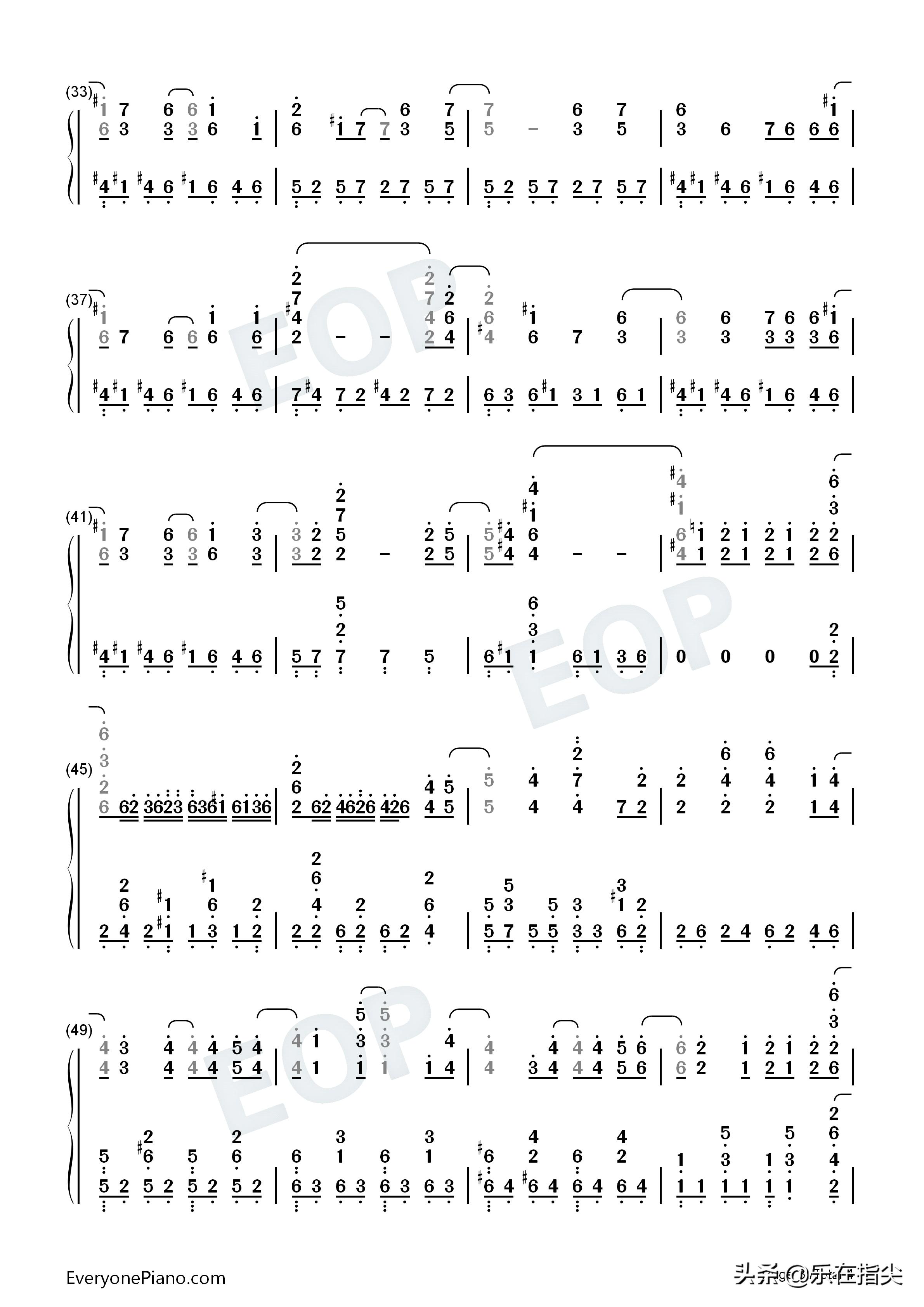 魔笛变奏曲钢琴谱图文,magi钢琴谱