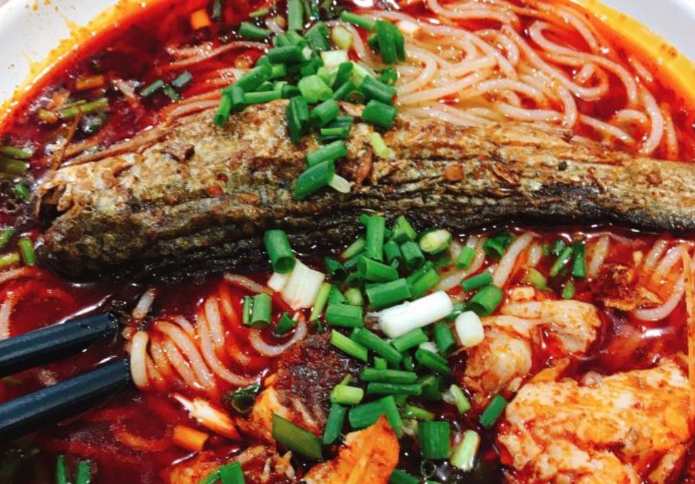 郴州当地特色美食鱼粉,湖南郴州小吃