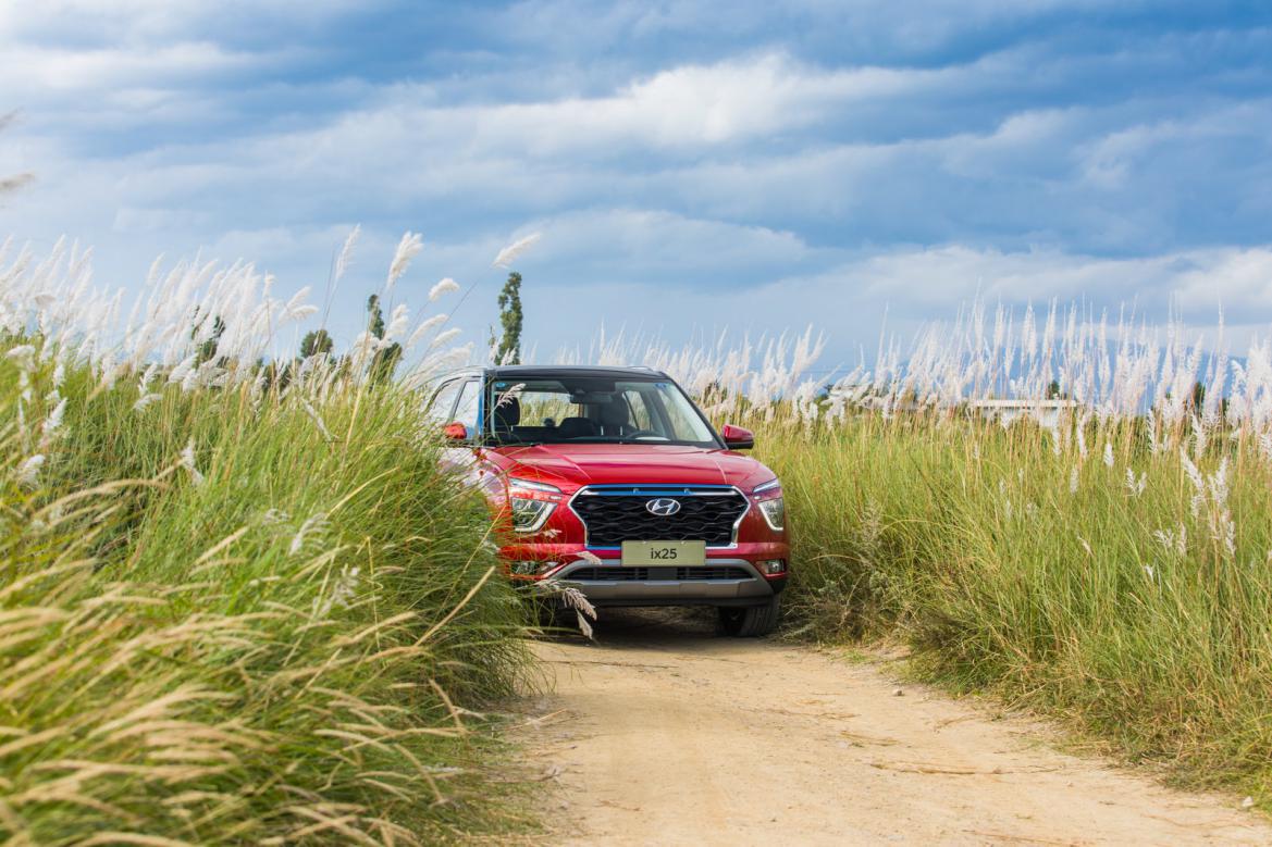 试驾现代ix252.0,北京现代ix25山路体验