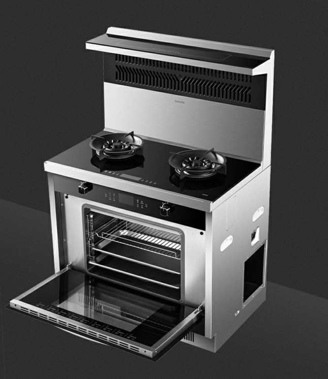 油烟四溢、储物空间不足……樱花集成灶直击小户型厨房痛点