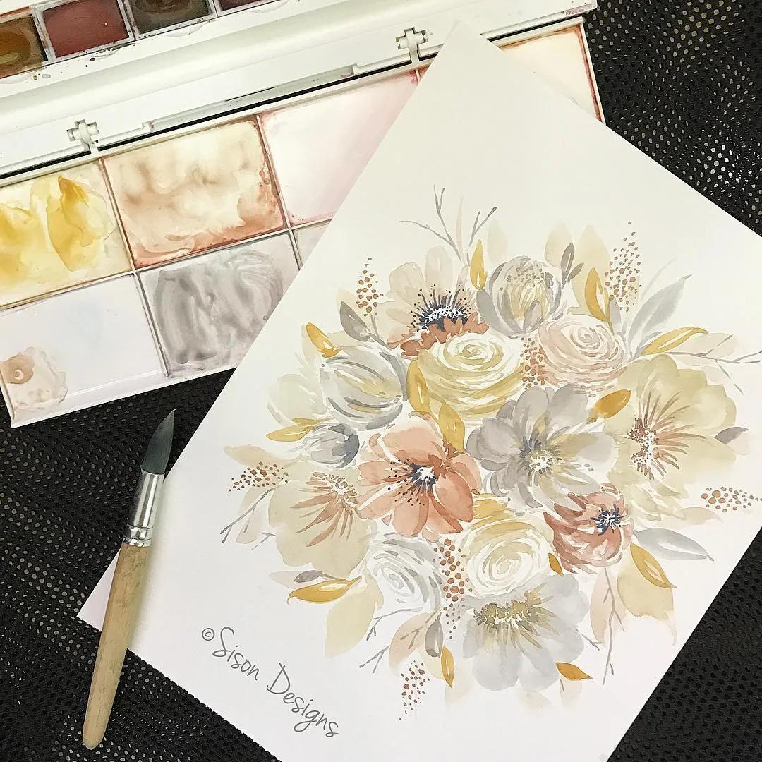 水彩手帐简单教程,水彩笔就能搞定的手账