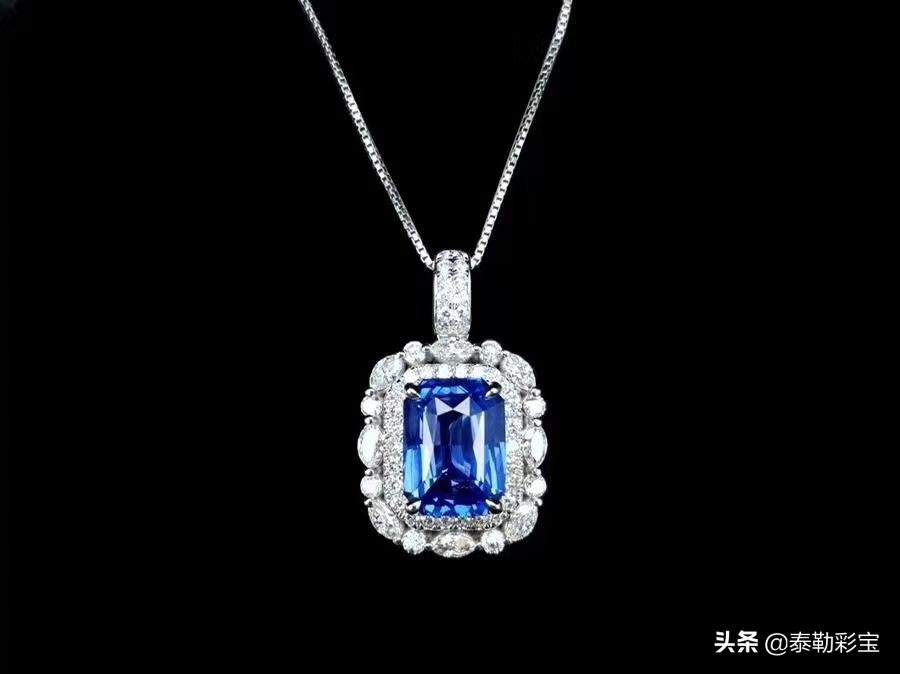 宝石吊坠怎么处理好看呢,蓝宝石吊坠清洗
