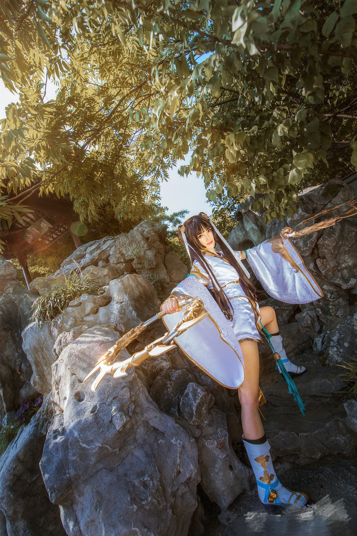 天涯明月刀白衣公子羽cos,天涯明月刀cosplay太白