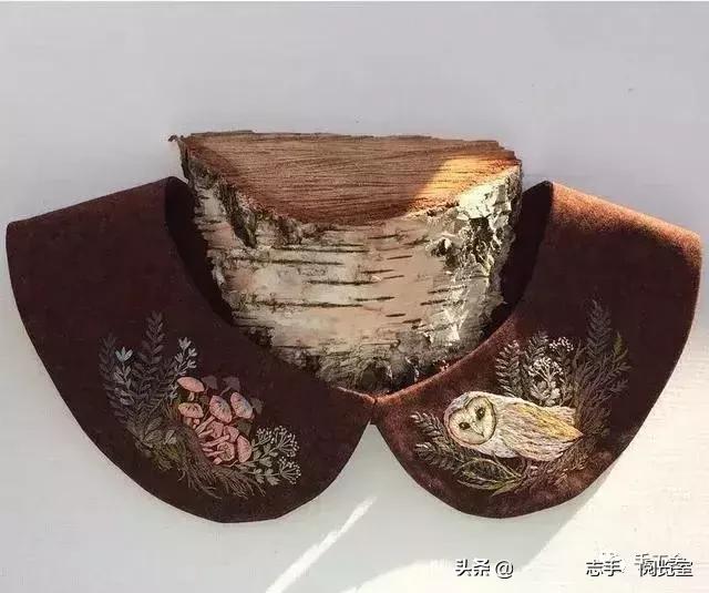 领口刺绣小花朵,刺绣花朵500种图片大全