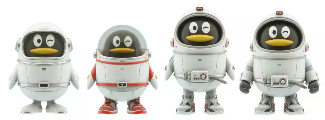 腾讯qq企鹅的变化,qq企鹅10年变化