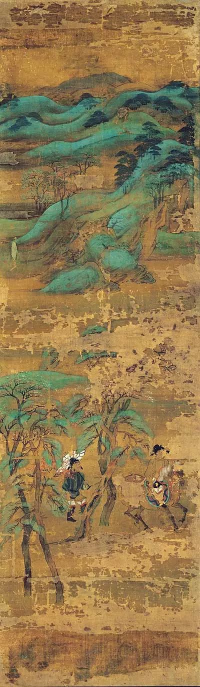 日本画中国画值钱么,日本绘画宋朝绘画影响