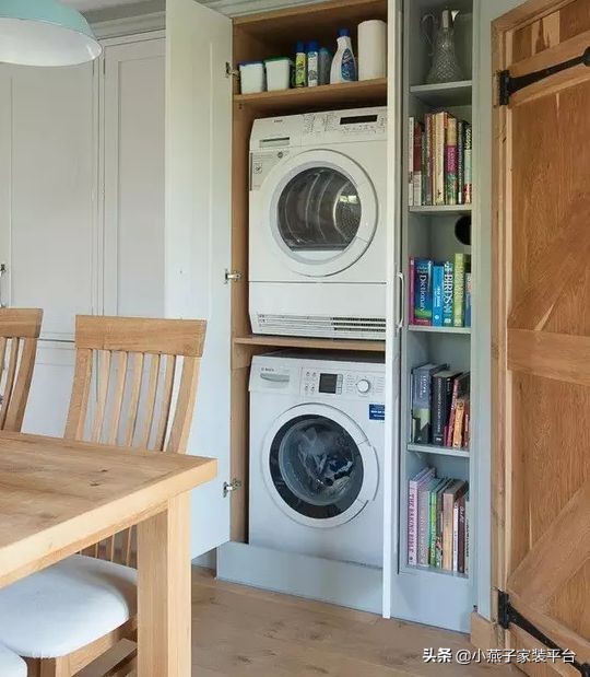 纠结洗衣机放哪?看看别人家的真实案例