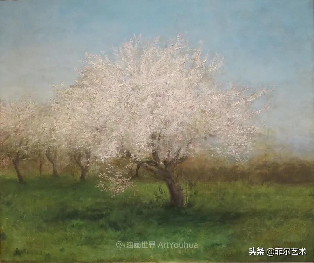 欧洲田园油画风景图片大全,古典油画风景美丽乡村