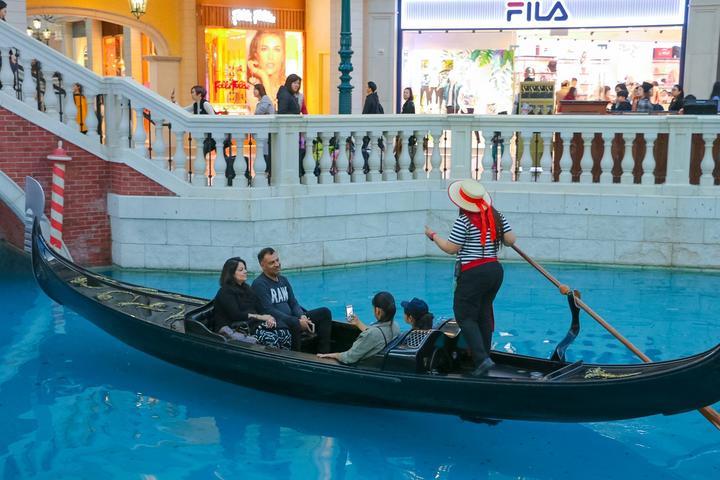 打卡著名的澳门威尼斯人