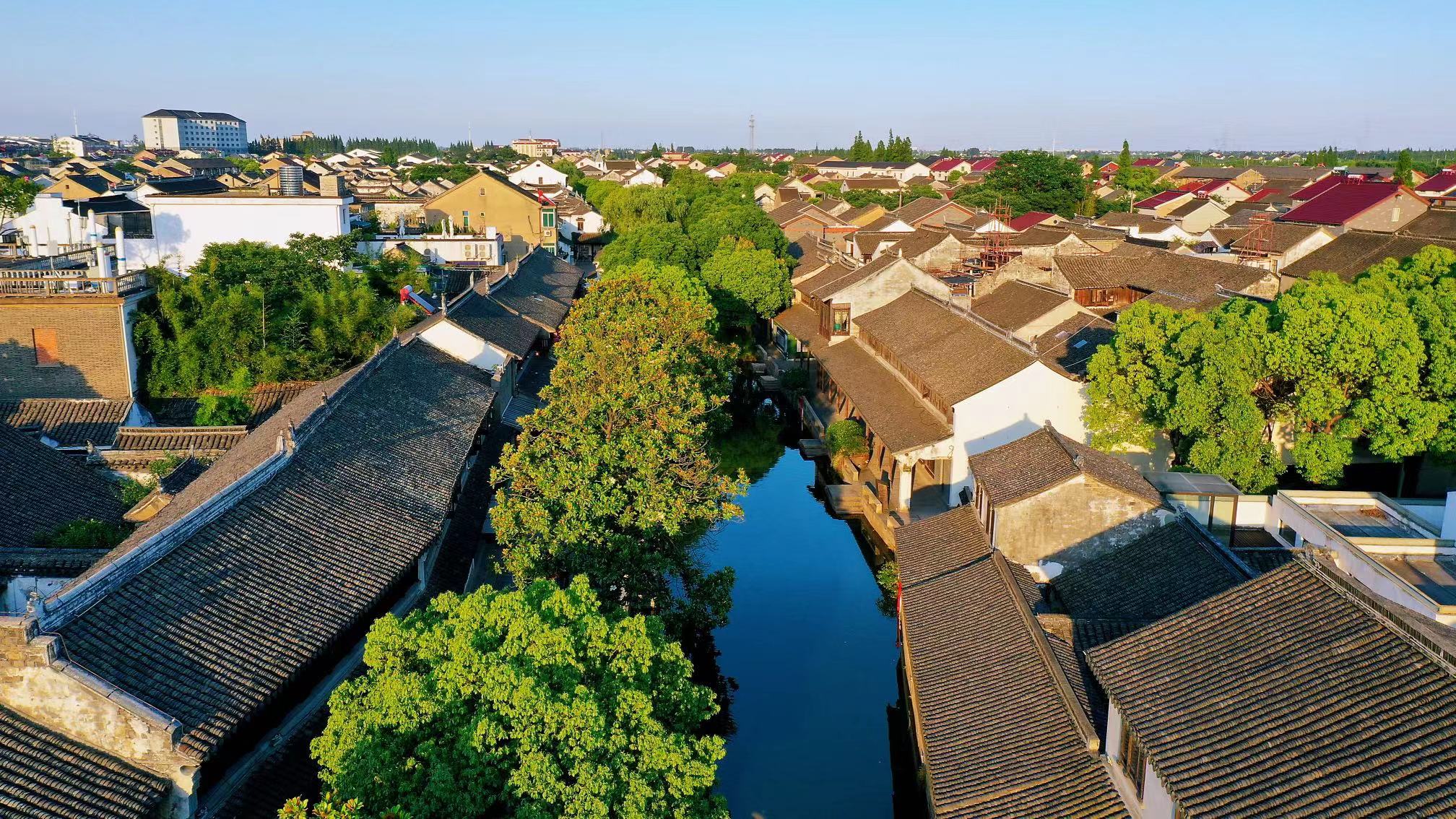 江苏苏州有个原生态古镇，人少景美不收门票，成了上海人的后花园