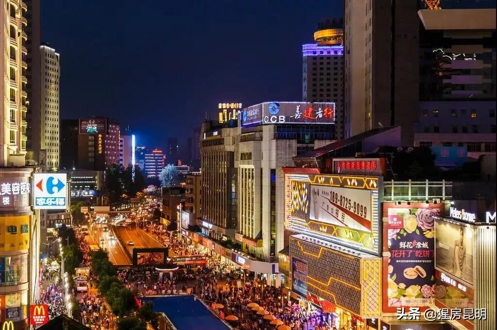 昆明23年商业情况分析,昆明商业行业现状分析