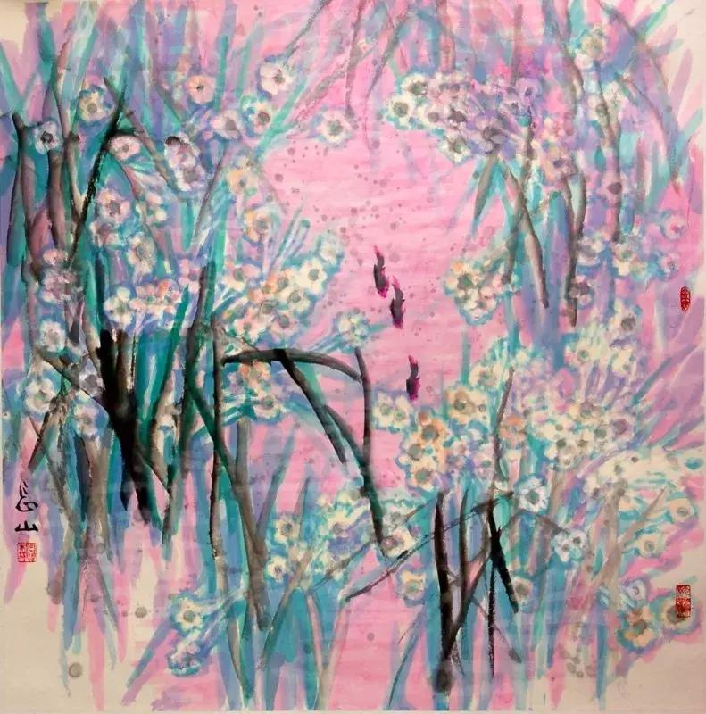 从何宝森先生的“光墨”画所想到的