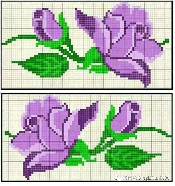 十字绣绣花图纸,十字绣刺绣花图